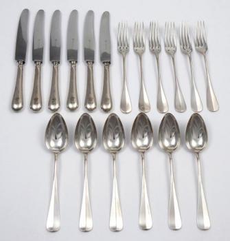 Besteck-Set - Stahl, Silber - 1935 Besteck-Set - Stahl, Silber - 1935